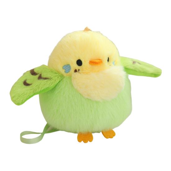 5 Inch Plush Shoulder Magnet Stuffed Animal Toy Cute Parrot/Crow/Cockatiel/Owl Birds Plushies Present for Kids Teens Adults
