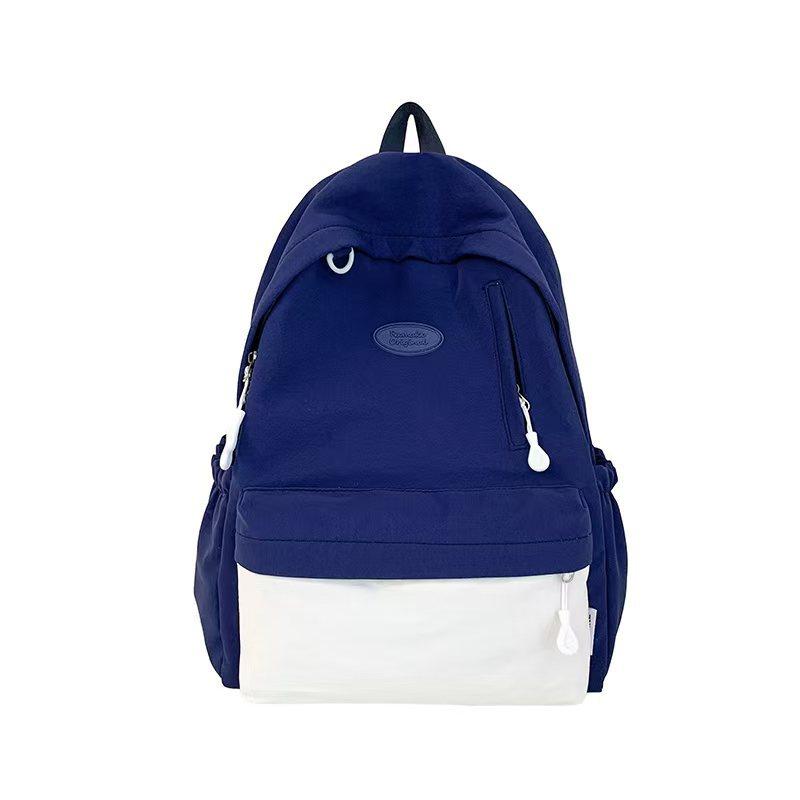 Schoolbag New Niche Simple Schoolbag College Student College Style Backpack for Women's Small Fresh Class Backpack