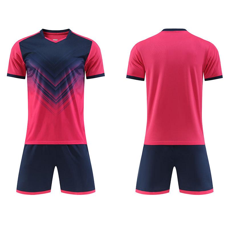 New Football Jersey Set Quick-drying Breathable Short-sleeved Adult Football Jersey Training Jersey Team Jersey Sportswear