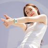 Casio BABY-G series classic small square ice cream color contrast LCD display quartz movement resin strap Japanese and Korean watch BGD-560CR-2PR