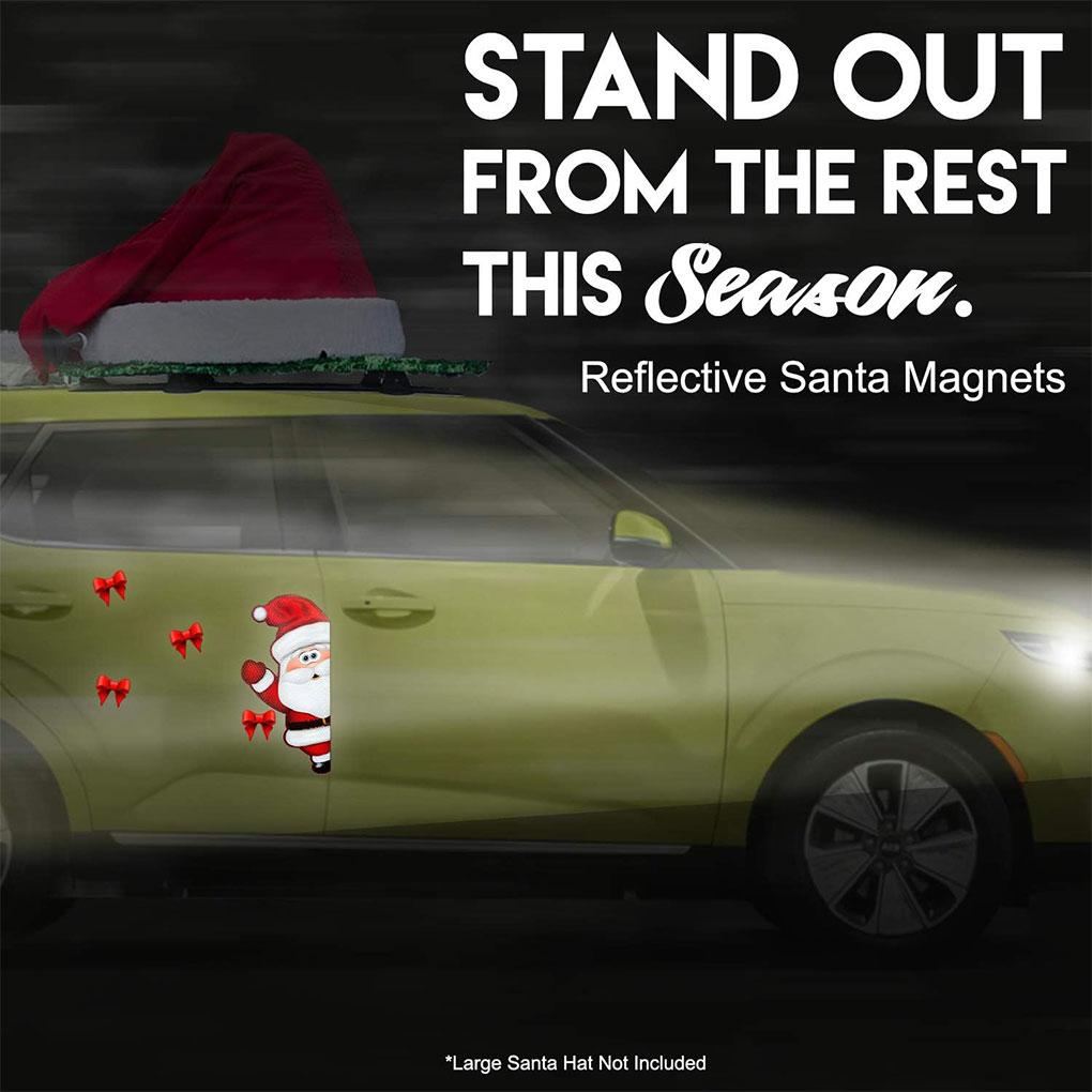 HD Picture Printing Magnetic Car Sticker For Festivals Wide Applications Reflective Car Sticker