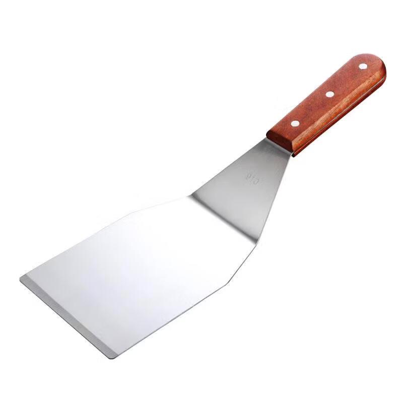Multi-purpose Angled Stainless Steel Spatula