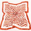 Autumn New Simple Small Fresh Zebra Pattern Plain Pattern Colored Ding 90 Large Square Scarf Women's Stock Fashion Square Scarf