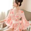 Sexy Japanese Kimono Passion Underwear Bed Bed Seduction Set Pajamas Robe Hot Uniform Women's Underwear