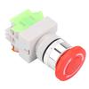 Self Locking Emergency Stop Mushroom Push Button Switch 22mm Mount LAY37 11ZS