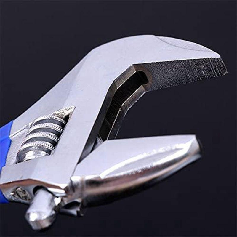

8In(210mm) Short Handle Adjustable Wrench with About 1.7In Wide Jaw Opening for Plumbing Auto Repair Home Maintenance China Mainland