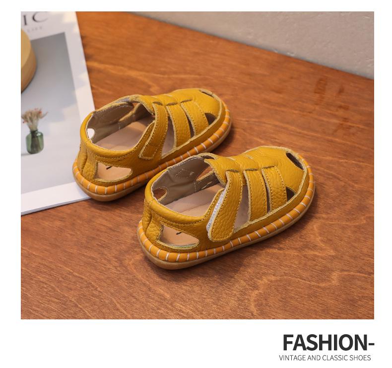 Soft Sole Summer Sandals for Toddlers (0-3 Years) - Non-Slip Roman Style for Boys & Girls