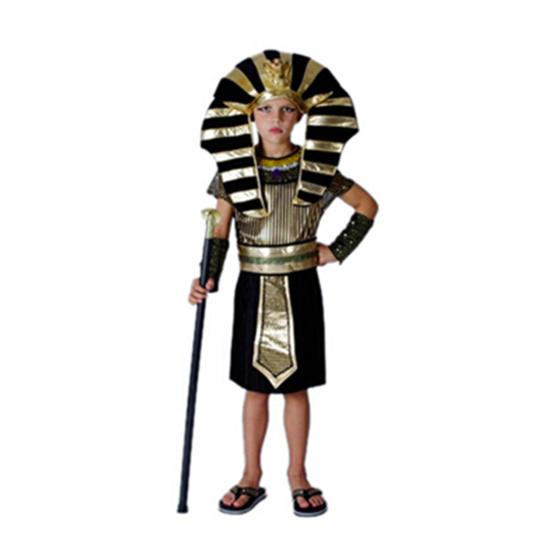 1 Set Authentiek Egyptisch Farao Kostuum Set Themafeesten Verkleden Comfortabel Kinder