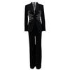 High-End Rhinestone Beaded Suit & Pants Set - Early Spring 2026 Collection