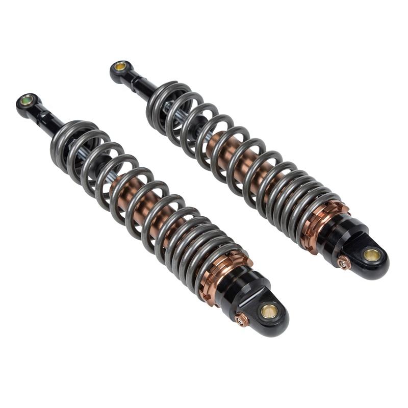 1pair 420mm Motorcycle Part Rear Suspension Shock Absorber Spring Adjustable Shock Absorbers for Honda Yamaha Kawasaki Suzuki ATV Quad