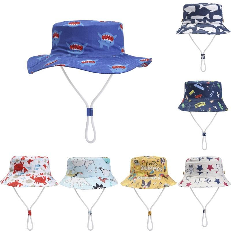 Atmungsaktives Baumwollmaterial Fischerhut für Kinder, Großartig für Sonnenschutz und Windschutz, von Yuhua