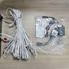 LED Light Strip with US Power Adapter IP67 Waterproof Outdoor RGB Light Adjustable Brightness Modes Patio Decorative Light