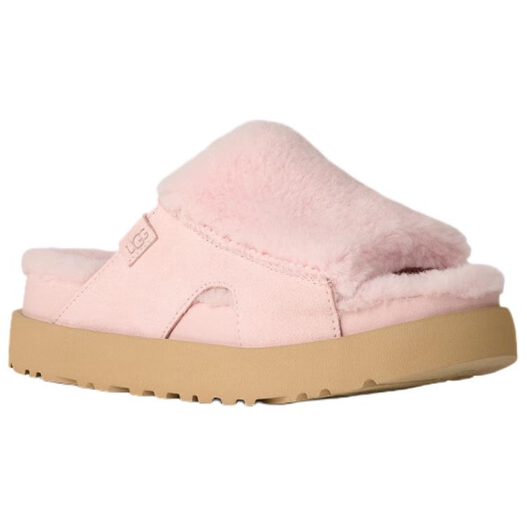 UGG Leisure Fashion Comfortable Thick Sole Open Toe Slippers Women Slippers Light-Rose 1174551-RTT