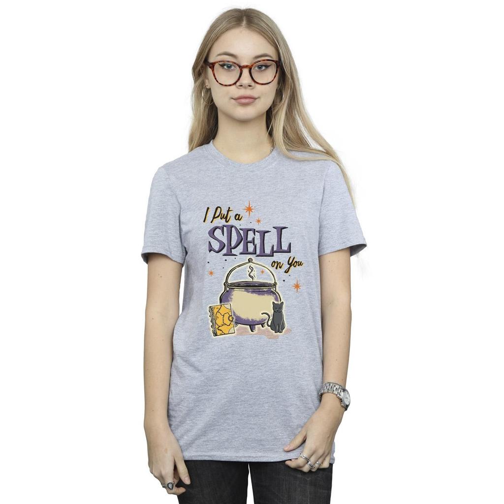 Disney Womens/Ladies Hocus Pocus Spell On You Cotton Boyfriend T-Shirt