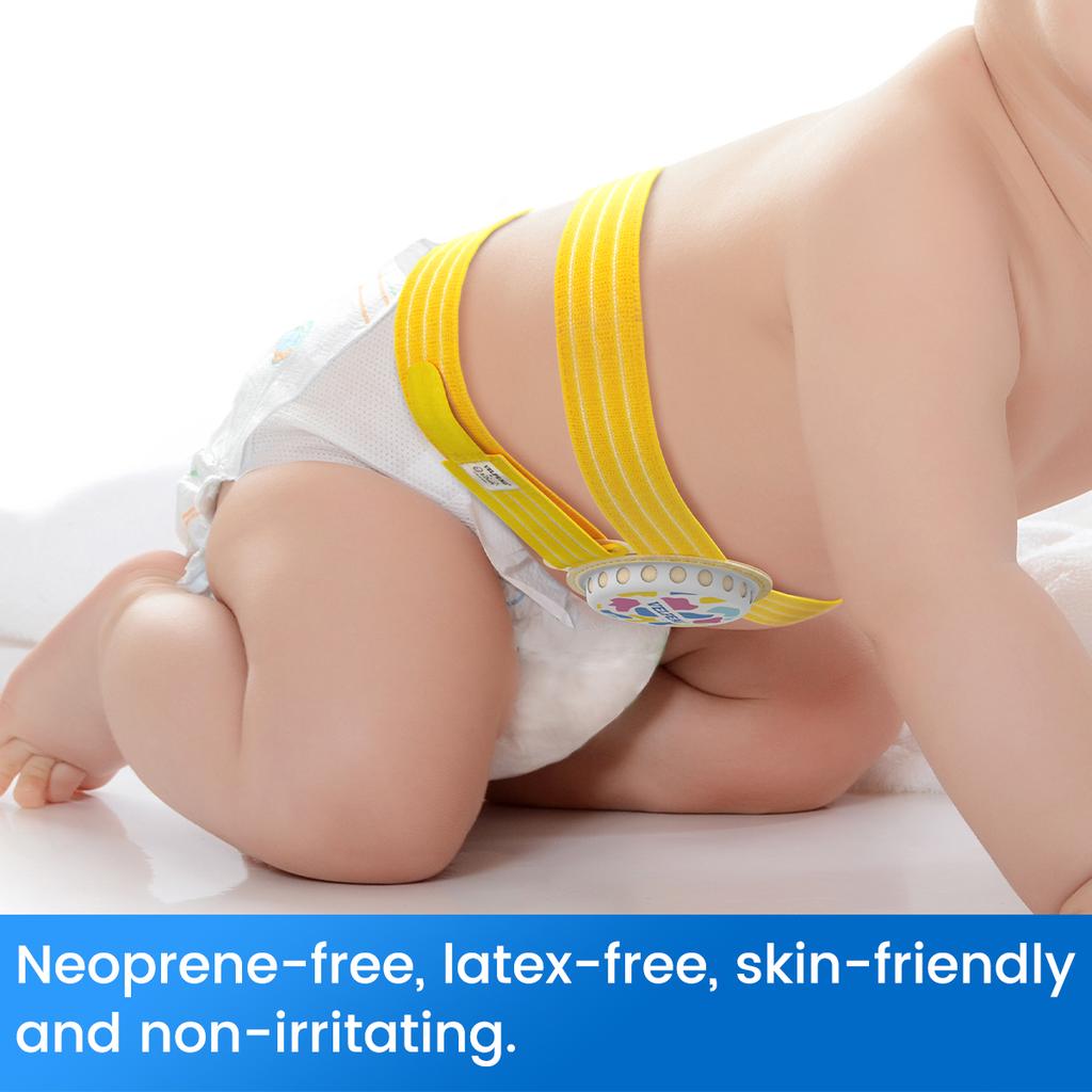 Velpeau Umbilical Hernia Belt Baby For Infant Belly Button Wrap Truss Abdominal Binder With 3 Different Shapes Compression Pads