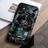 Reaper Skull Skeleton Gun-RSG  Phone Case Black Silicone Soft For Samsung Galaxy A73,A72,A71,A70,A53,A52,A51