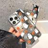 Halloween Ghost for iPhone17ProMax mobile phone case niche large hole 15/16 Apple 14 makeup mirror