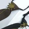 2000s School Uniform Tie Steampunk Fashion Anime Costume Neck Tie Party Neckwear