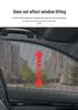 Universal Car Window Sunshade with Anti-Mosquito Screen and Heat Insulation