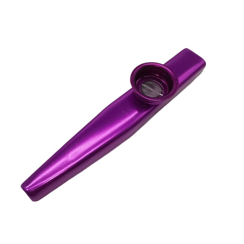 Metal Kazoos Lightweight Kazoo W/ Case Flute Lightweight Harmonica Mouth Flute For Guitar Instrument Ukulele Lovers Instrument