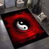 Various Sizes Tai Chi Art Print Carpet for Living Room Bedroom Bedside Sofa Floor Mat Modern Home Decor Area Rug Large Size