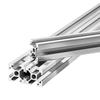 VEVOR 10PCS 2020 Aluminum Extrusion Profile, 48 Inch 1220 Mm, T Slot European Standard Anodized Linear Rail, High-Strength Extruded Aluminum Rail