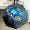1PC Ever-ton Football Club Crest Printed Umbrella Folding umbrella, automatic umbrella 8-Frame for Travel, camping Fan gifts Christmas Gifts