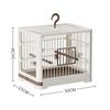 Extra Large Parrot and Pigeon Villa Birdcage with Feeding and Drinking Stations