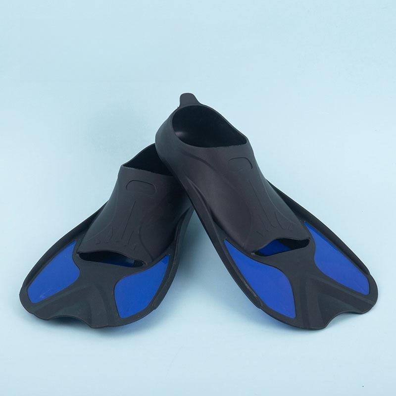 Swimming Training Fins Snorkeling Adult and Children Diving Frog Shoes Short Fins Free Diving