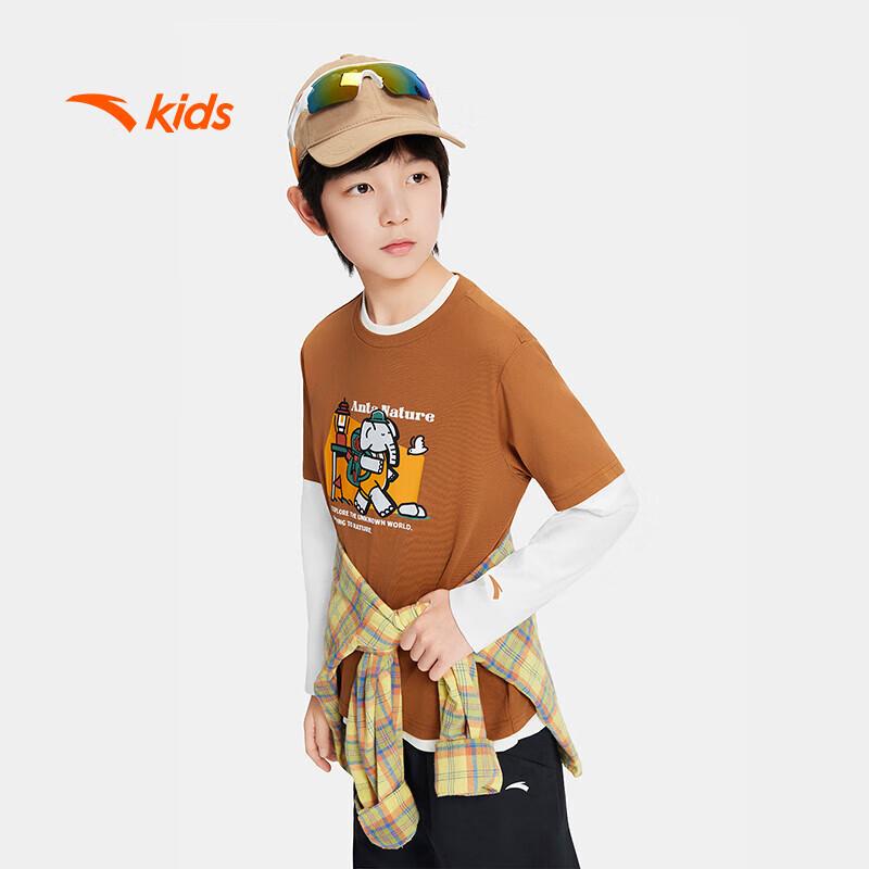 Anta Kids Unisex Knit Long-Sleeve T-shirt A72536402