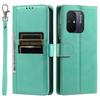 Cover for Xiaomi Redmi 12C Retro PU Leather Flip Wallet Phone Case Multi Card Slots