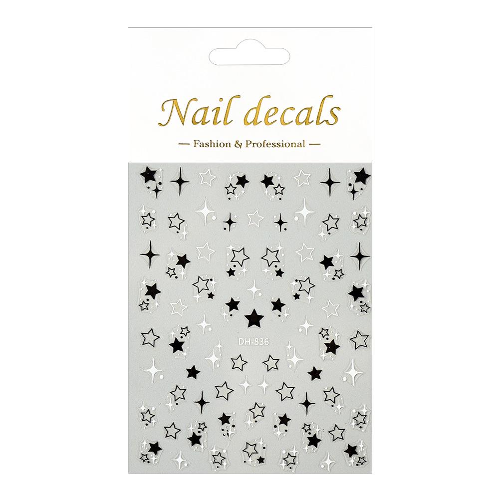 Redanco 3D Five-Pointed Star Cartoon Nail Art Stickers (Model DH-836)