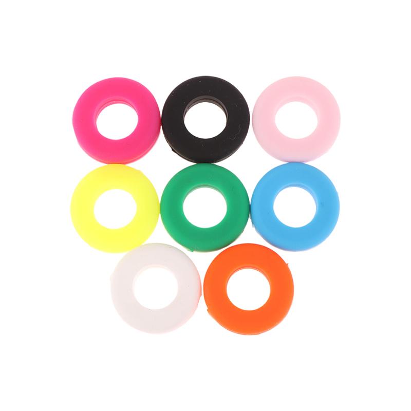 1Pc/8Pcs Reduce Tennis Racquet Shock Absorber Colorful Professional Vibration Dampeners Tennis Racket Accessories Damper