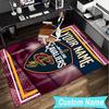 Custom Name Rug Cleveland Lights Shadows Area Rug Suitable for Indoor And Outdoor,Carpets for Homes, Offices,Living Rooms,Home Decor,Christmas Gift