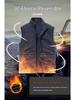 Herren Wendbare 8-Taschen Fleeceweste - Herbst/Winter Polarfleece, Ärmellos und Verdickt für Outdoor-Einsatz