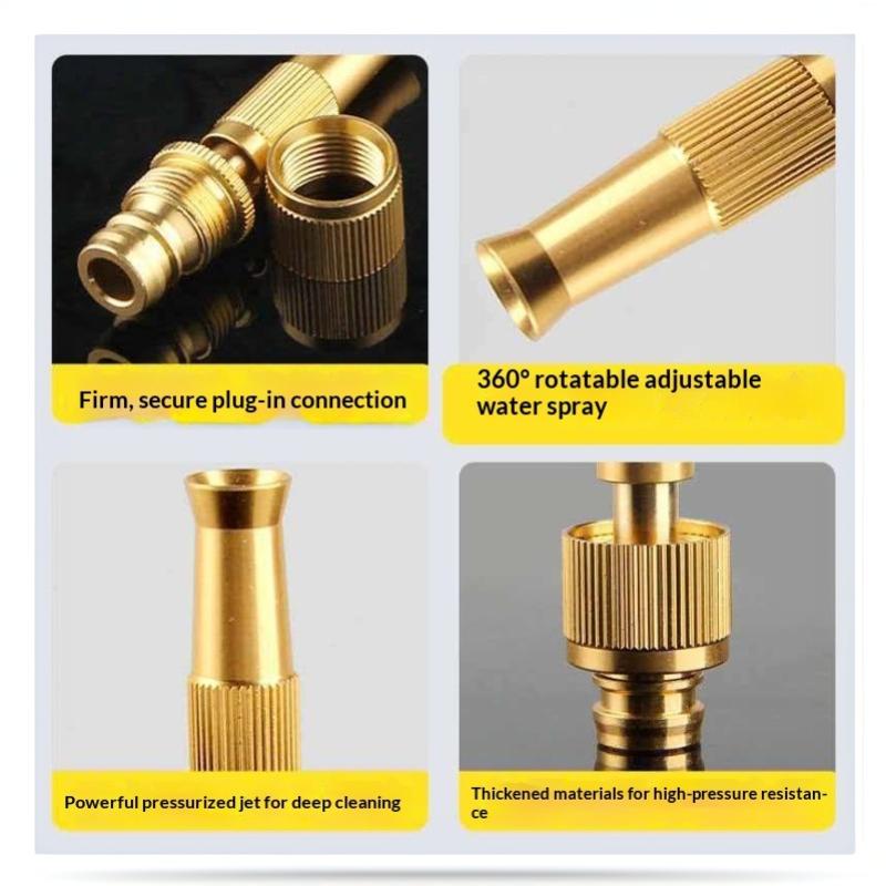 1/2Pcs High Pressure Car Wash Water Vegetable Garden Irrigation Sprinkler Nozzles Set Farming Watering System Outdoor Yard Care