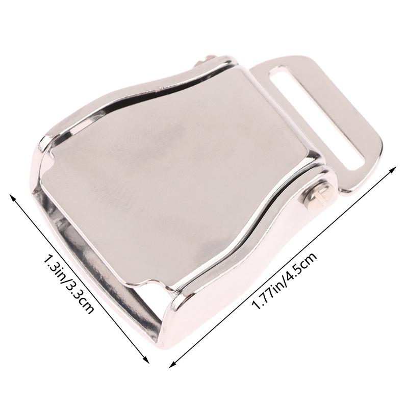 2Cm Metal Mini Detachable Aviation Airplane Safety Buckle Keychain Small Airline Plane Buckle Jewery Bag Belt Accessory
