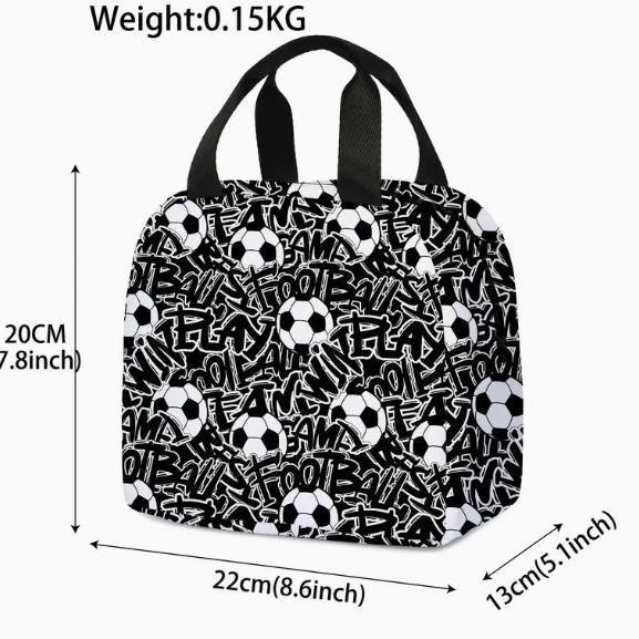 Portable Bento Bag Cartoon Thermal Insulation Bag Aluminum Foil Lunch Bag Student Bento Bag Thickened Thermal Insulation Lunch Box Bag
