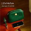 [Clearance Special Offer] First Layer Cowhide Women Bag Genuine Leather Bag Skeleton-Skin