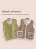 Jingqi Aoli Velvet Baby Vest: Warm, Thickened, 2025 Style Fleece for Infant Autumn/Winter Wear