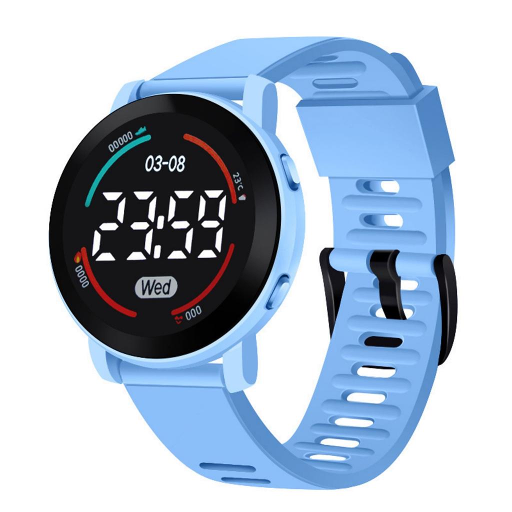 Men's Digital Watch Sports Electronic Watch With Luminous Display, Running Timer, Alarm Clock, Resistant Fitness Watch For Outdoor Activities