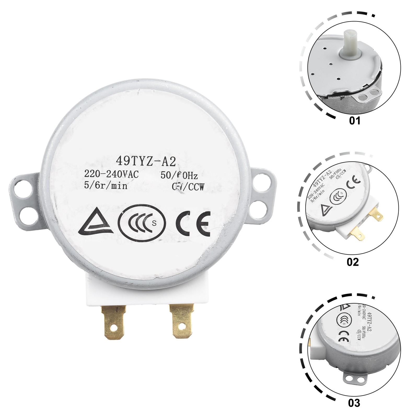 

220-240 В Микроволновая печь Мотор Синхронный TYJ50-8A7 Поддон Стекло