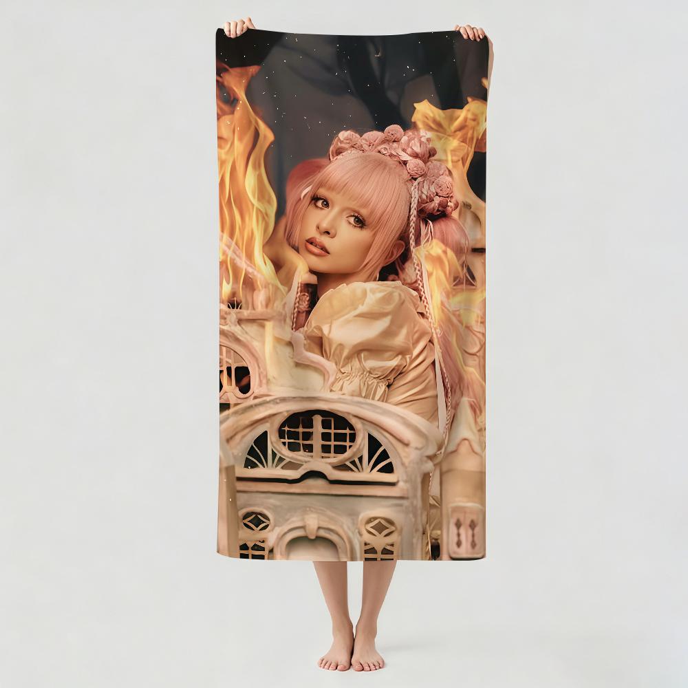 American singer M-Melanie Martinez Towel Drying Bath Towel Applicable To Light Swimming Camping Yoga Beach Out