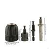 Drill Chuck Kit Use SelfTightening Adapter Metal