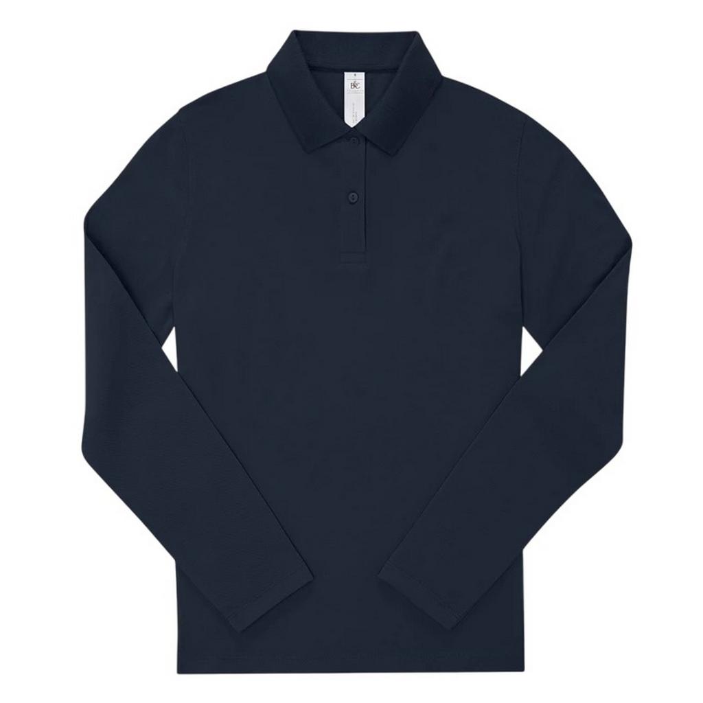 B&C Womens/Ladies My Polo 210 Long-Sleeved Polo Shirt
