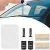 Kit de Reparación Nano Rápido para Parabrisas de Coche y RV Sellador y Adhesivo para Grietas para Mantenimiento del Vidrio Removedor de Rayones de Parabrisas