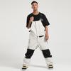 Unisex Waterproof Breathable Ski Bib Pants - Warm, Wear-Resistant Snowboard Suit