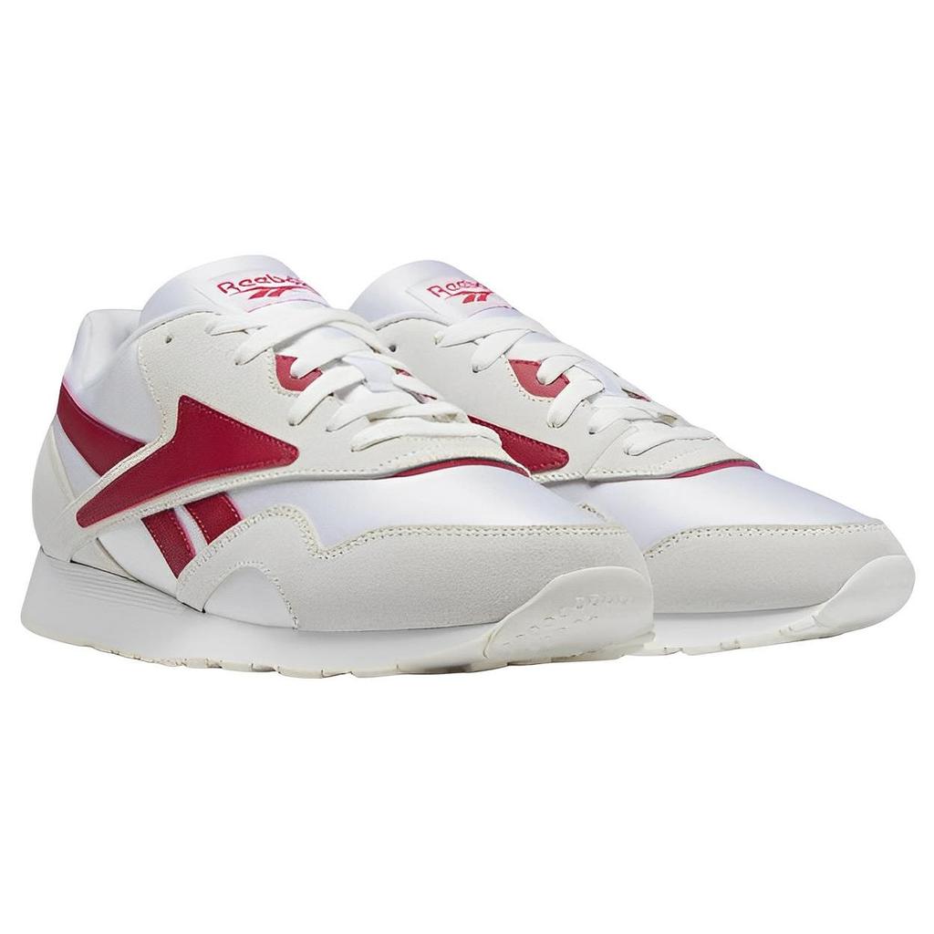 Reebok Unisex Classic Nylon Plus 1994 Flash Red 2023 White Grey Red GY9882