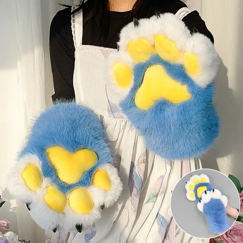 Furry Costume Paw Gloves Cosplay Performance At Anime Conventions Adult Size 230mm