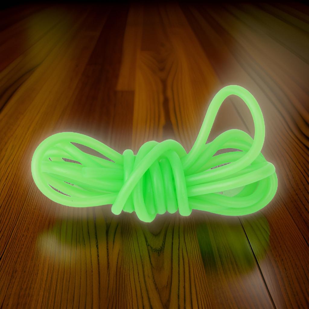Luminous Tube 0.8mm/1mm/1.5mm/2mm 1/1.5m Length Fishing Tackle